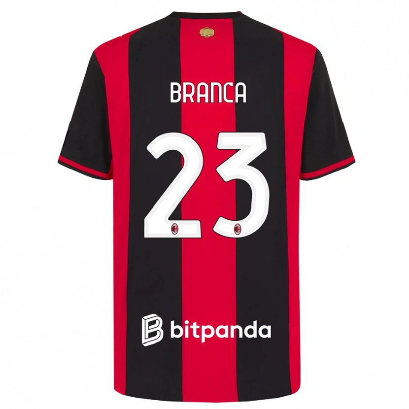 Danxen Mujer Camiseta Simone Branca #23 Rojo Negro Blanco 1ª Equipación 2026/27 La Camisa México