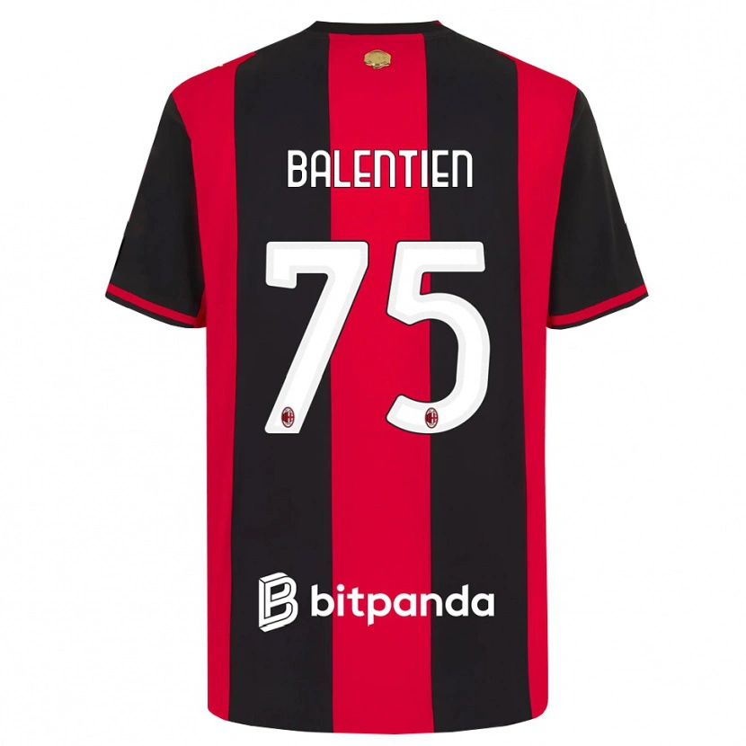 Danxen Mujer Camiseta Cheveyo Balentien #75 Rojo Negro Blanco 1ª Equipación 2026/27 La Camisa México