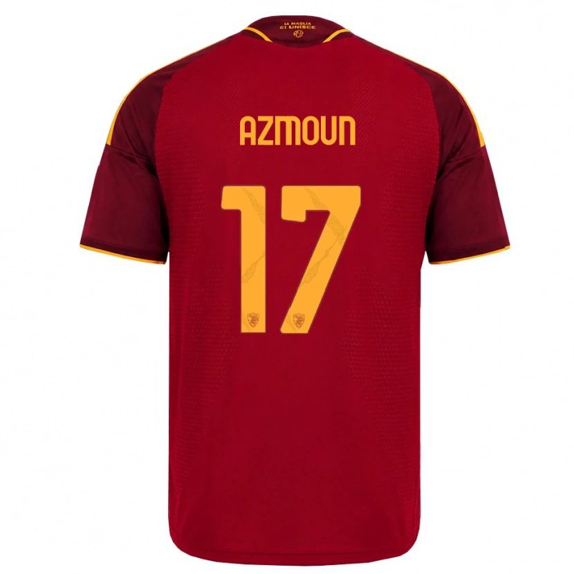 Danxen Mujer Camiseta Sardar Azmoun #17 Rojo Dorado Amarillo 1ª Equipación 2026/27 La Camisa México