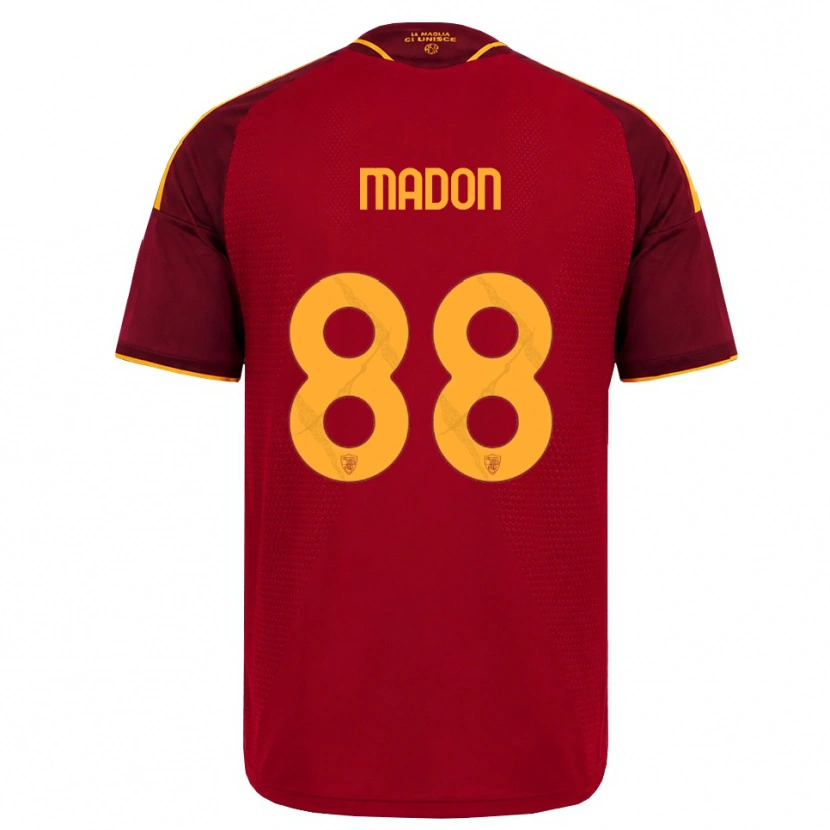 Danxen Mujer Camiseta Maja Madon #88 Rojo Dorado Amarillo 1ª Equipación 2026/27 La Camisa México
