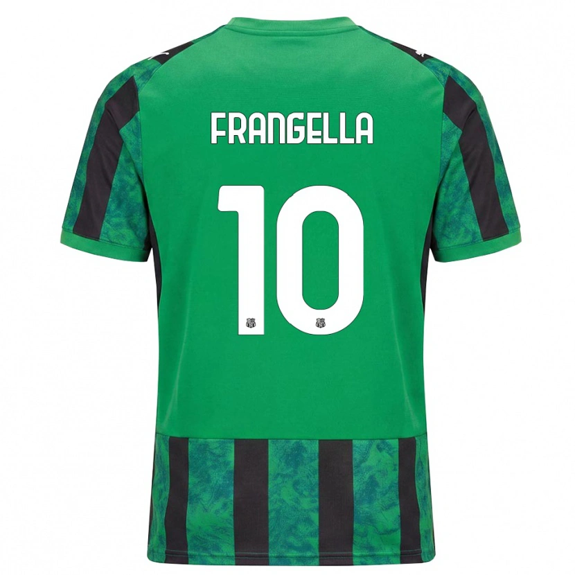 Danxen Mujer Camiseta Christian Frangella #10 Verde Negro Blanco 1ª Equipación 2026/27 La Camisa México