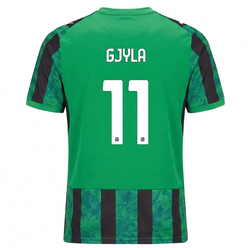 Danxen Mujer Camiseta Briajan Gjyla #11 Verde Negro Blanco 1ª Equipación 2026/27 La Camisa México