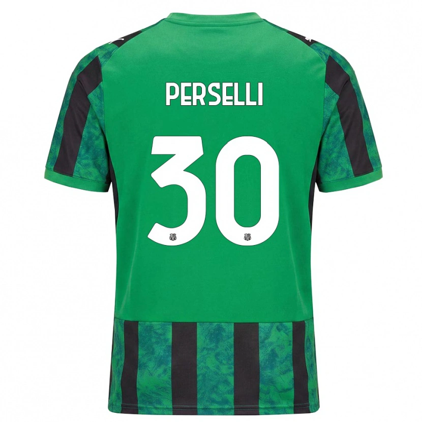 Danxen Mujer Camiseta Manuela Perselli #30 Verde Negro Blanco 1ª Equipación 2026/27 La Camisa México