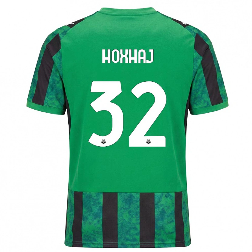 Danxen Mujer Camiseta Kristina Hoxhaj #32 Verde Negro Blanco 1ª Equipación 2026/27 La Camisa México
