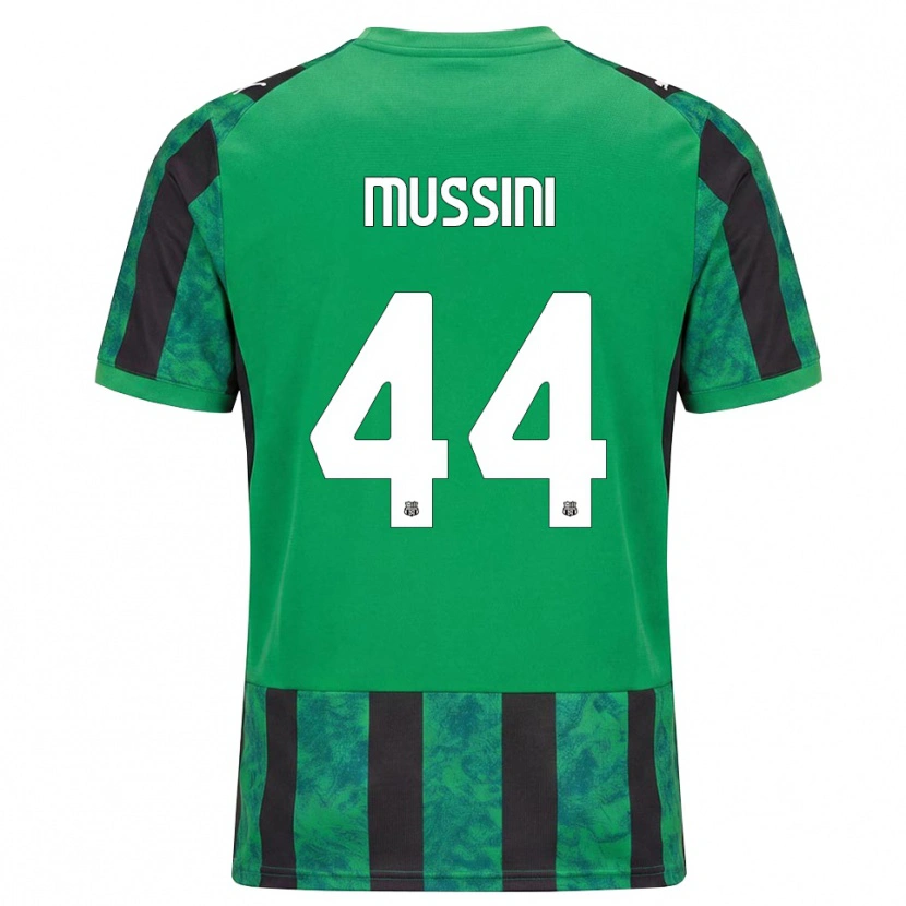 Danxen Mujer Camiseta Andrea Mussini #44 Verde Negro Blanco 1ª Equipación 2026/27 La Camisa México
