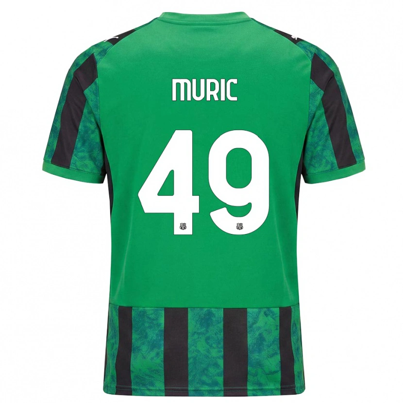 Danxen Mujer Camiseta Arijanet Murić #49 Verde Negro Blanco 1ª Equipación 2026/27 La Camisa México