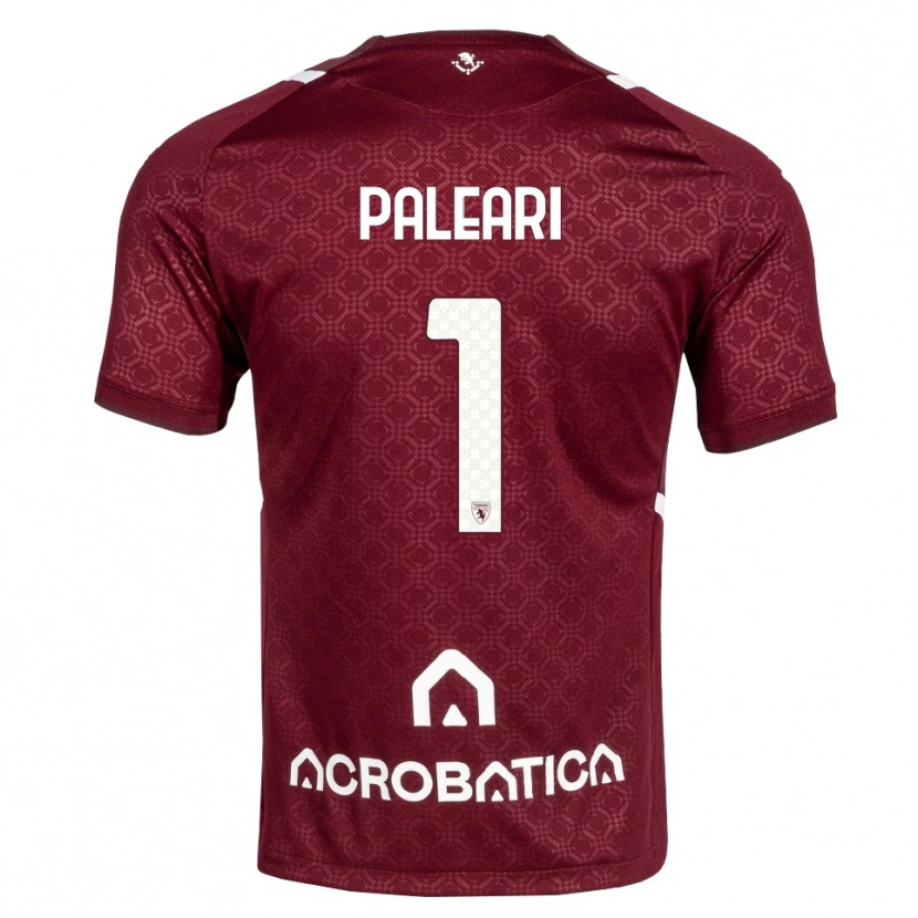 Danxen Mujer Camiseta Alberto Paleari #1 Burdeos Blanco 1ª Equipación 2026/27 La Camisa México