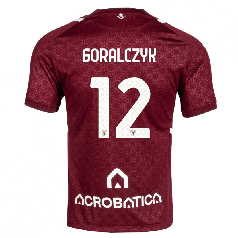 Danxen Mujer Camiseta Karol Goralczyk #12 Burdeos Blanco 1ª Equipación 2026/27 La Camisa México