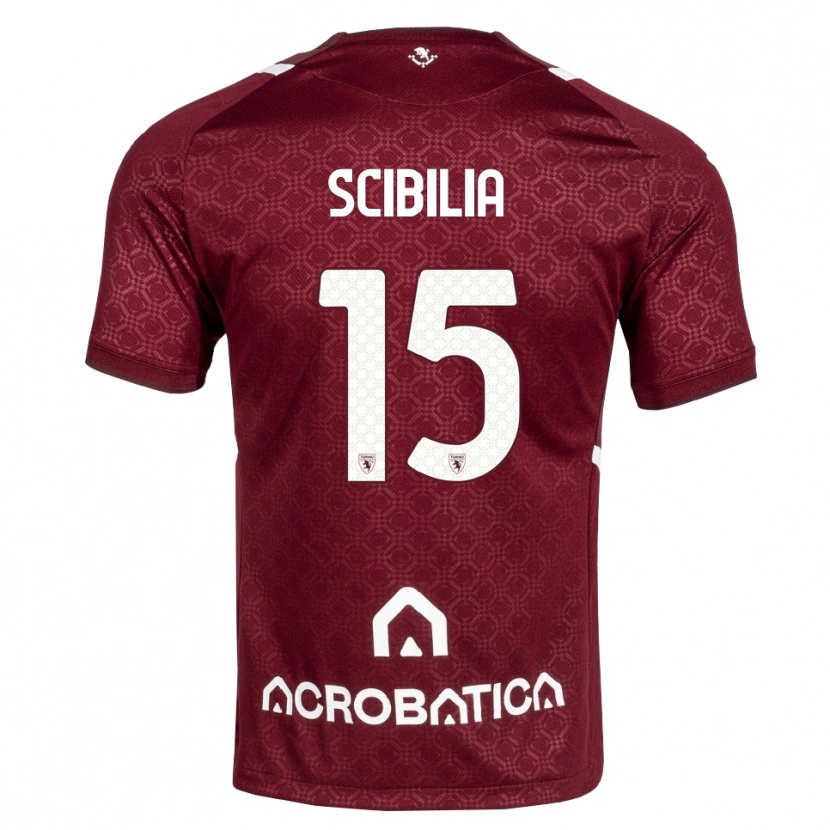 Danxen Mujer Camiseta Dylan Scibilia #15 Burdeos Blanco 1ª Equipación 2026/27 La Camisa México