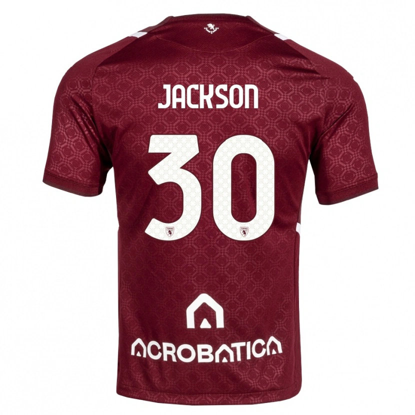 Danxen Mujer Camiseta Michael Jackson #30 Burdeos Blanco 1ª Equipación 2026/27 La Camisa México