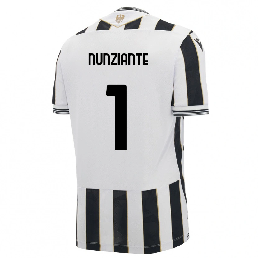 Danxen Mujer Camiseta Alessandro Nunziante #1 Negro Blanco Rosa 1ª Equipación 2026/27 La Camisa México