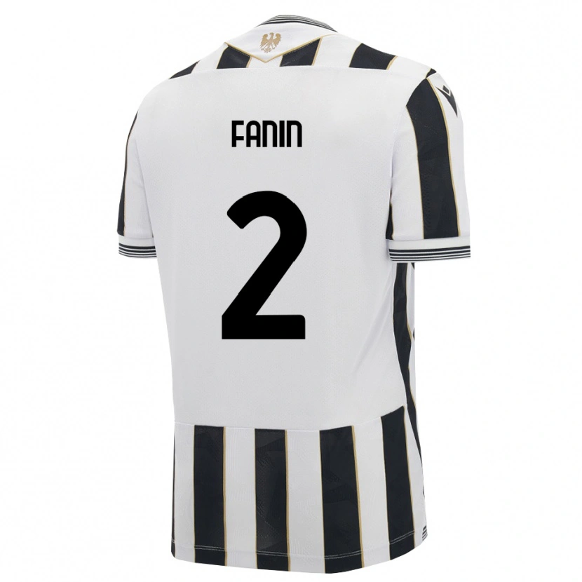 Danxen Mujer Camiseta Alessandro Fanin #2 Negro Blanco Rosa 1ª Equipación 2026/27 La Camisa México