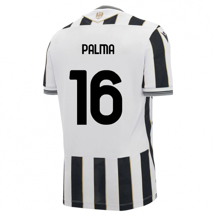Danxen Mujer Camiseta Matteo Palma #16 Negro Blanco Rosa 1ª Equipación 2026/27 La Camisa México