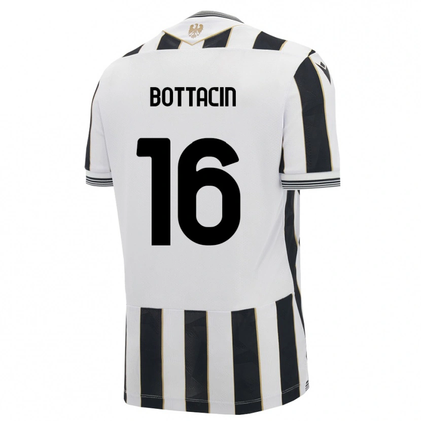 Danxen Mujer Camiseta Enrico Bottacin #16 Negro Blanco Rosa 1ª Equipación 2026/27 La Camisa México