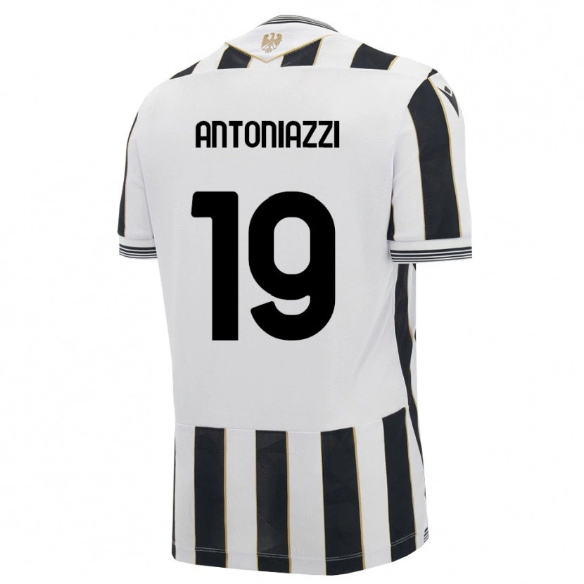 Danxen Mujer Camiseta Samuele Antoniazzi #19 Negro Blanco Rosa 1ª Equipación 2026/27 La Camisa México
