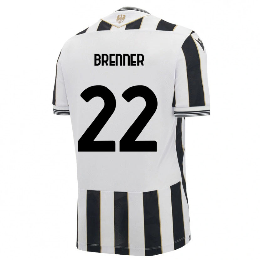 Danxen Mujer Camiseta Brenner #22 Negro Blanco Rosa 1ª Equipación 2026/27 La Camisa México