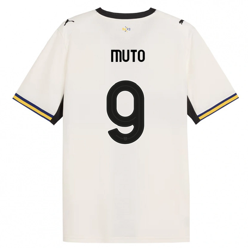 Danxen Mujer Camiseta Andrea Muto #9 Blanco Roto Negro Amarillo 1ª Equipación 2026/27 La Camisa México