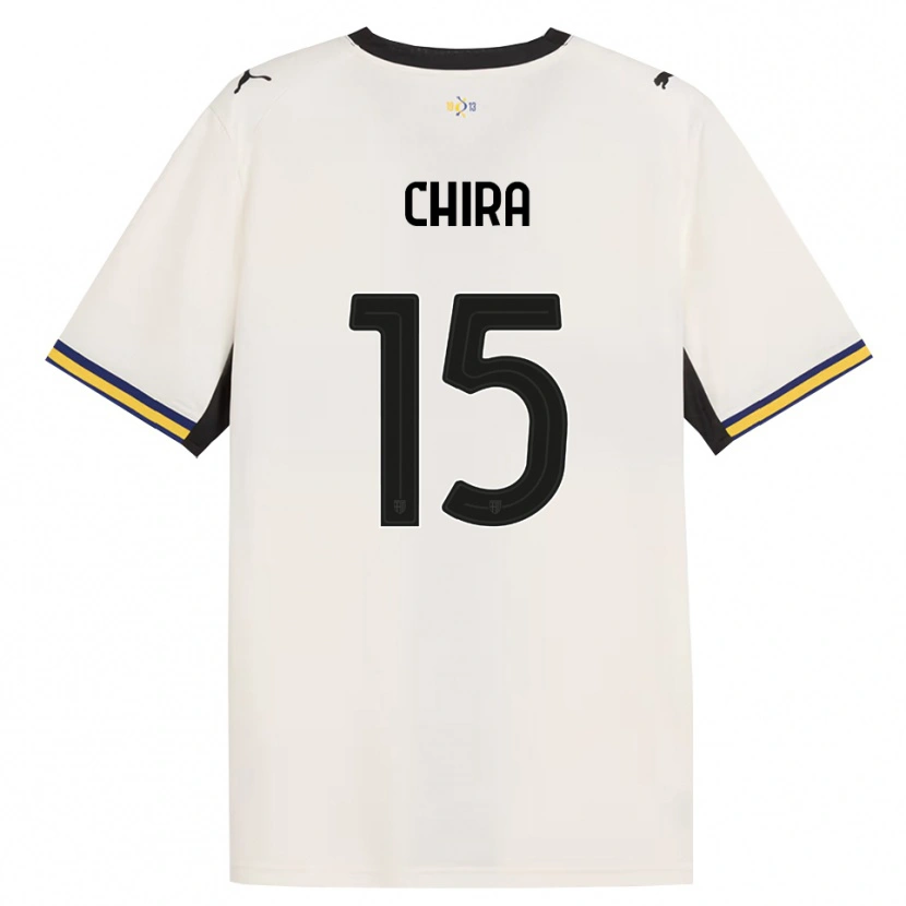 Danxen Mujer Camiseta Alessandro Chira #15 Blanco Roto Negro Amarillo 1ª Equipación 2026/27 La Camisa México