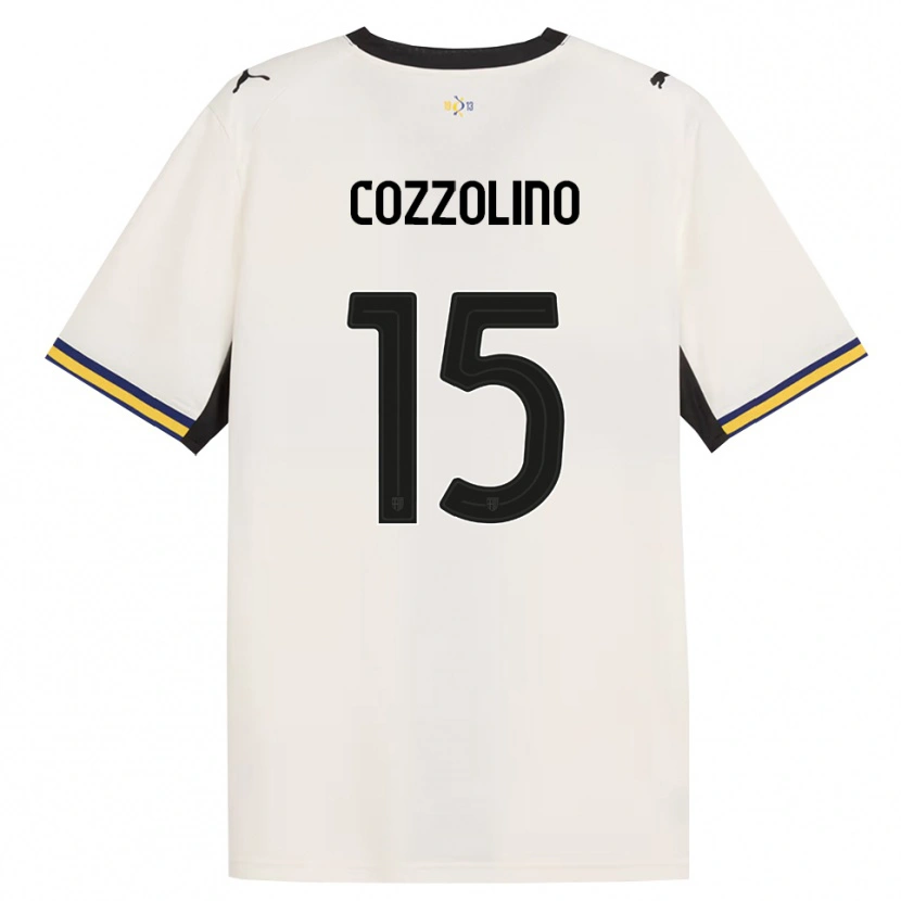 Danxen Mujer Camiseta Christian Cozzolino #15 Blanco Roto Negro Amarillo 1ª Equipación 2026/27 La Camisa México