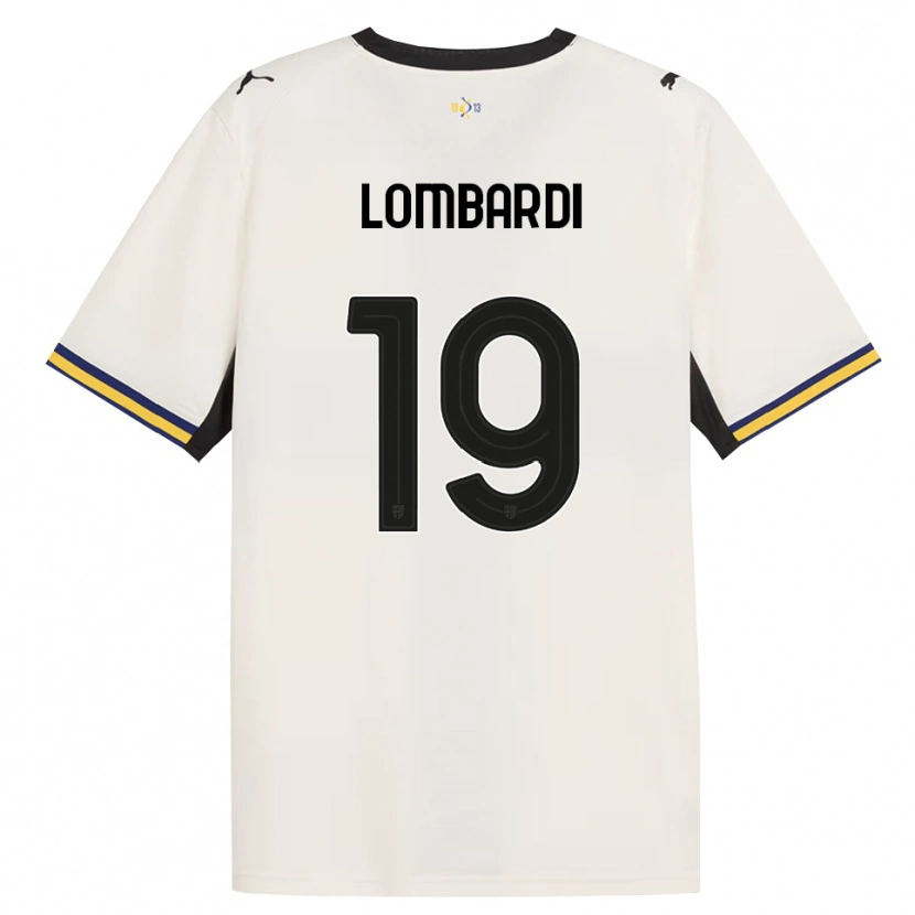 Danxen Mujer Camiseta Gabriel Lombardi #19 Blanco Roto Negro Amarillo 1ª Equipación 2026/27 La Camisa México