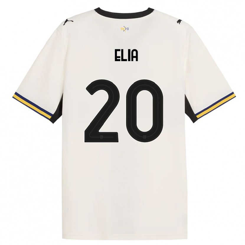 Danxen Mujer Camiseta Alessandro Elia #20 Blanco Roto Negro Amarillo 1ª Equipación 2026/27 La Camisa México