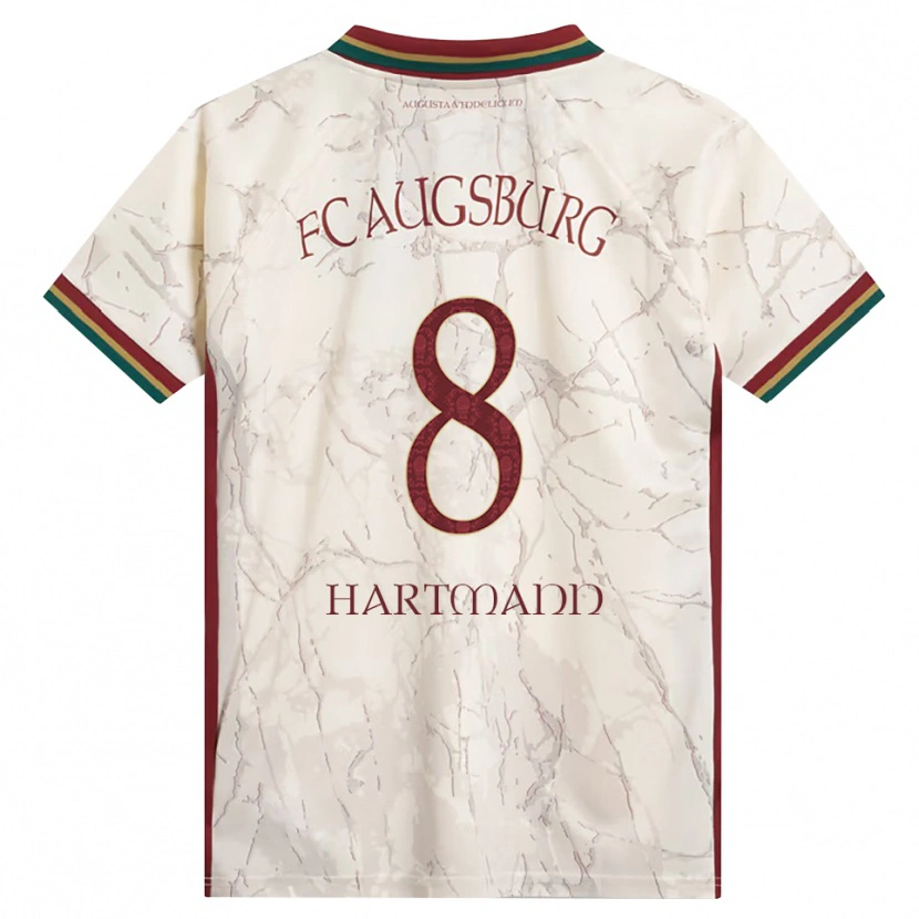 Danxen Mujer Camiseta Mika Hartmann #8 Verde Arroz Blanco Burdeos 1ª Equipación 2026/27 La Camisa México