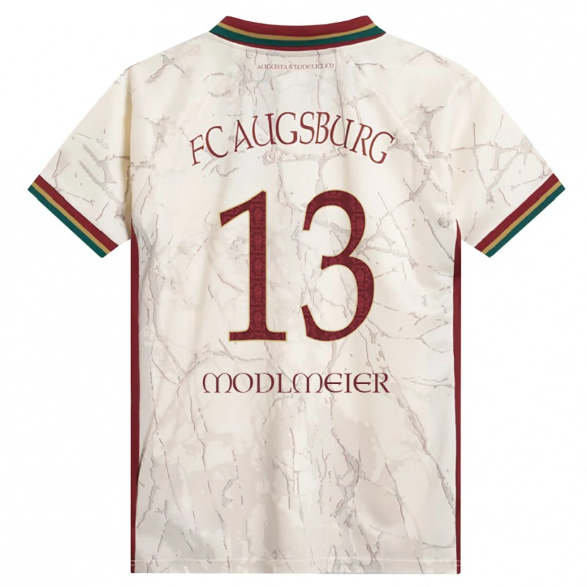 Danxen Mujer Camiseta Benedikt Modlmeier #13 Verde Arroz Blanco Burdeos 1ª Equipación 2026/27 La Camisa México