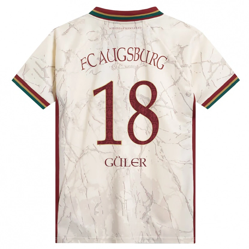 Danxen Mujer Camiseta Mete Güler #18 Verde Arroz Blanco Burdeos 1ª Equipación 2026/27 La Camisa México