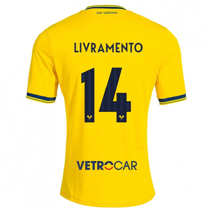 Danxen Mujer Camiseta Dailon Livramento #14 Amarillo Rojo 2ª Equipación 2026/27 La Camisa México