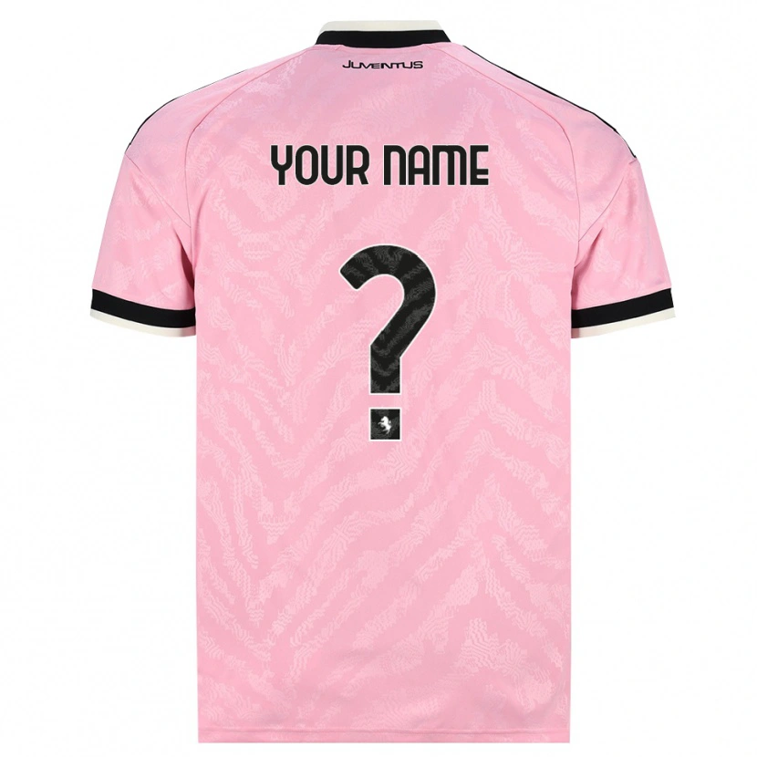 Danxen Mujer Camiseta Su Nombre #0 Rosa Negro 2ª Equipación 2026/27 La Camisa México