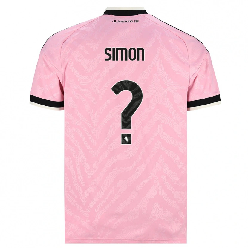 Danxen Mujer Camiseta Bénédicte Simon #0 Rosa Negro 2ª Equipación 2026/27 La Camisa México