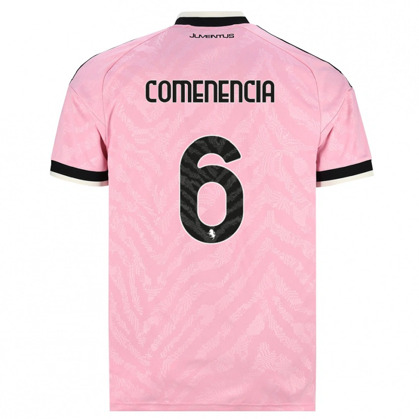 Danxen Mujer Camiseta Livano Comenencia #6 Rosa Negro 2ª Equipación 2026/27 La Camisa México