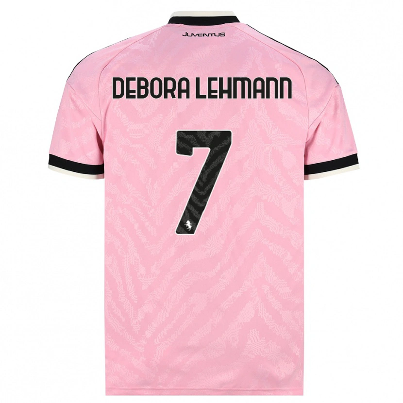 Danxen Mujer Camiseta Alisha Debora Lehmann #7 Rosa Negro 2ª Equipación 2026/27 La Camisa México
