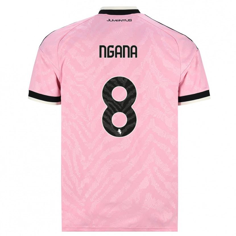 Danxen Mujer Camiseta Valdes Ngana #8 Rosa Negro 2ª Equipación 2026/27 La Camisa México