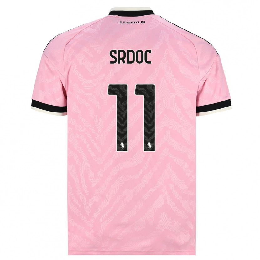 Danxen Mujer Camiseta Ivano Srdoc #11 Rosa Negro 2ª Equipación 2026/27 La Camisa México