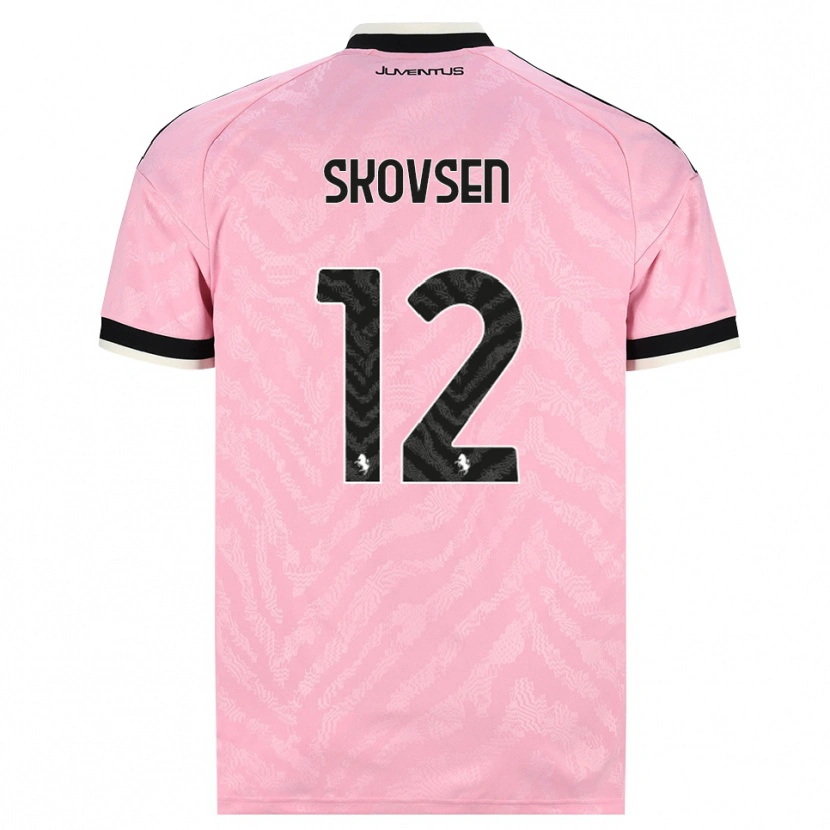 Danxen Mujer Camiseta Matilde Lundorf Skovsen #12 Rosa Negro 2ª Equipación 2026/27 La Camisa México