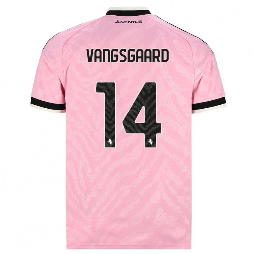 Danxen Mujer Camiseta Amalie Jørgensen Vangsgaard #14 Rosa Negro 2ª Equipación 2026/27 La Camisa México