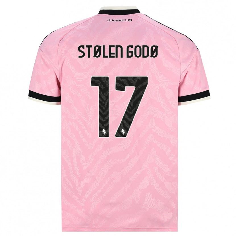 Danxen Mujer Camiseta Emma Stølen Godø #17 Rosa Negro 2ª Equipación 2026/27 La Camisa México