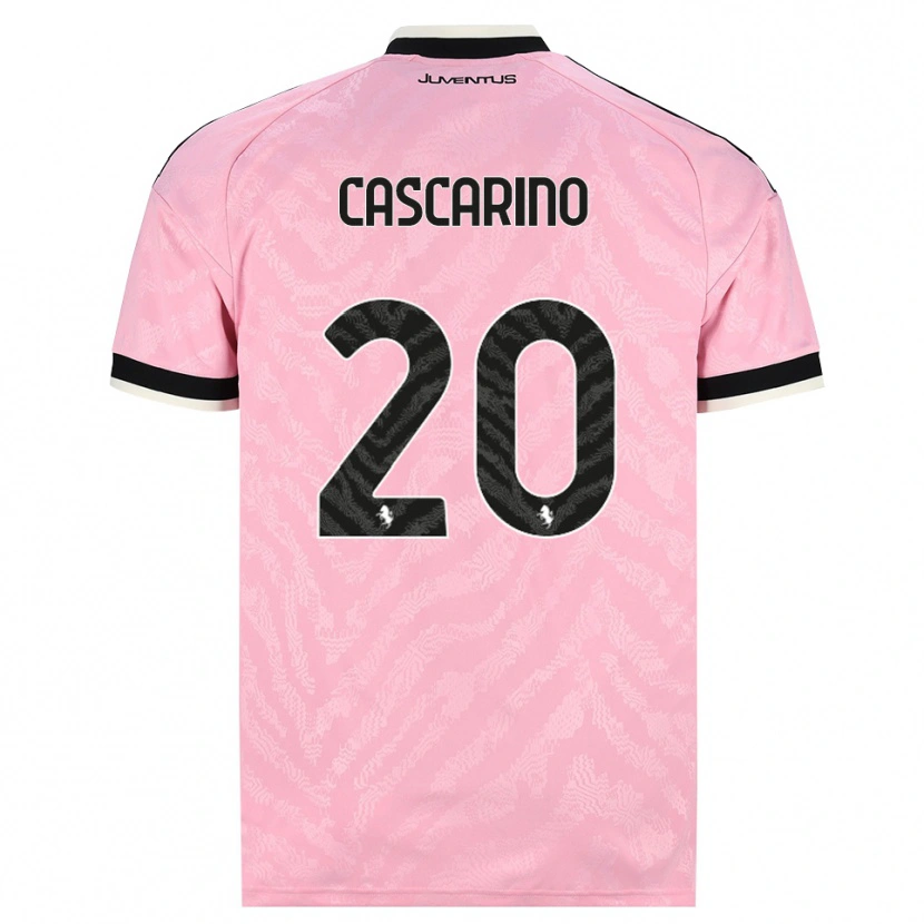 Danxen Mujer Camiseta Estelle Cascarino #20 Rosa Negro 2ª Equipación 2026/27 La Camisa México