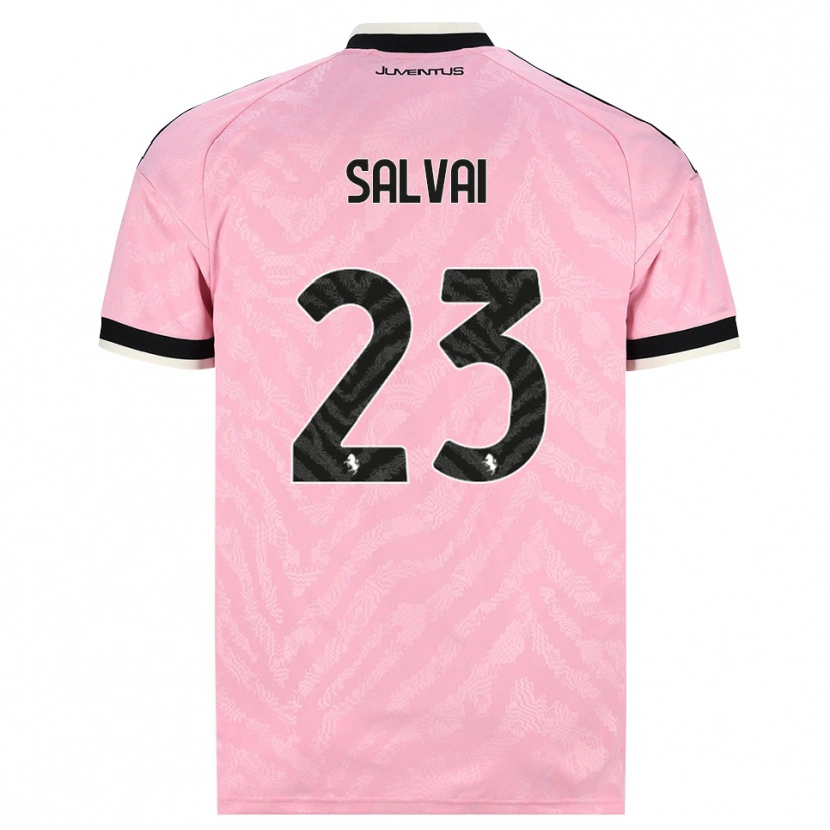 Danxen Mujer Camiseta Cecilia Salvai #23 Rosa Negro 2ª Equipación 2026/27 La Camisa México