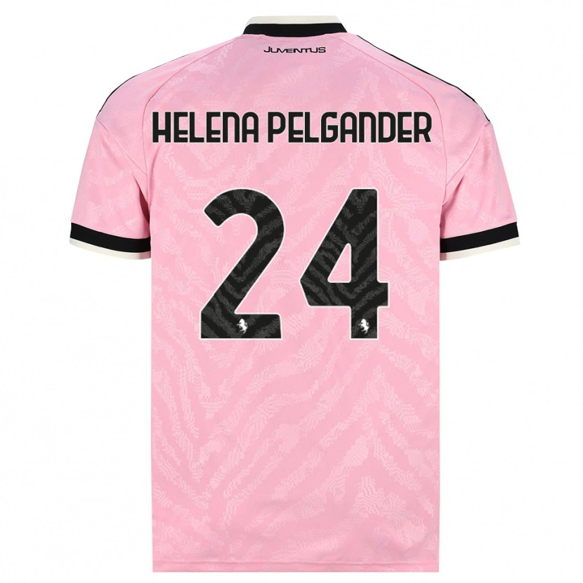 Danxen Mujer Camiseta Elsa Helena Pelgander #24 Rosa Negro 2ª Equipación 2026/27 La Camisa México