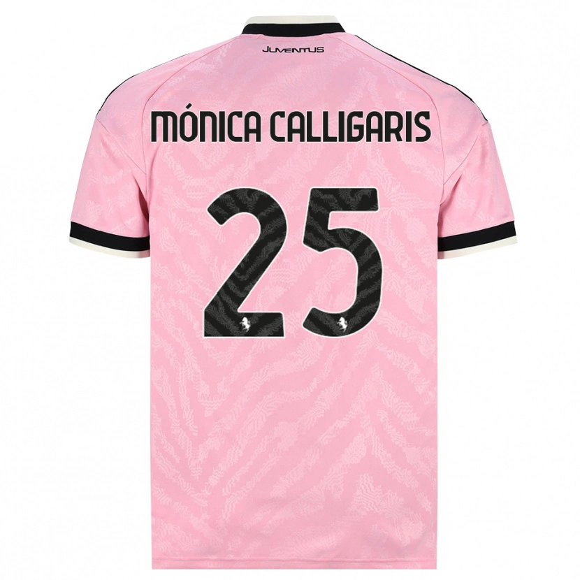 Danxen Mujer Camiseta Viola Mónica Calligaris #25 Rosa Negro 2ª Equipación 2026/27 La Camisa México