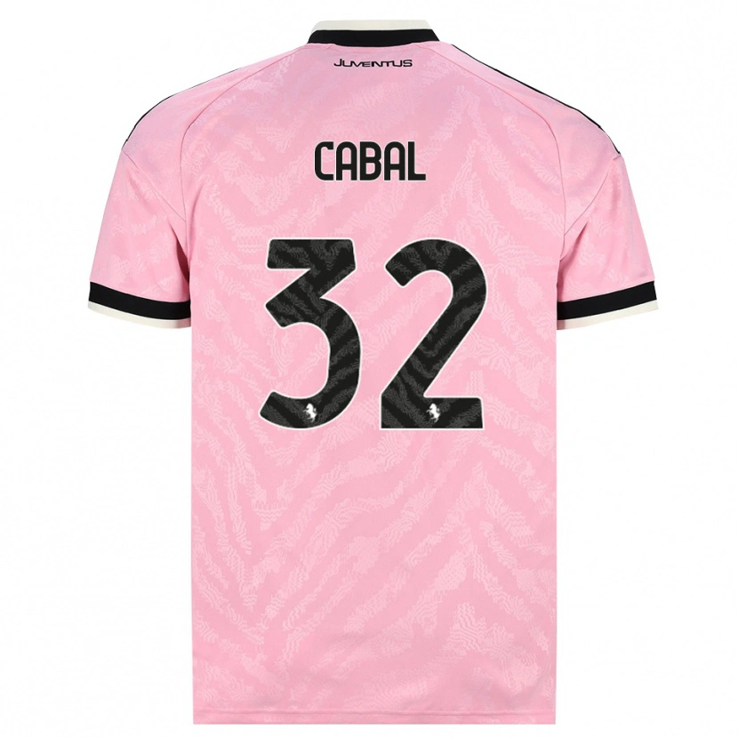 Danxen Mujer Camiseta Juan Cabal #32 Rosa Negro 2ª Equipación 2026/27 La Camisa México