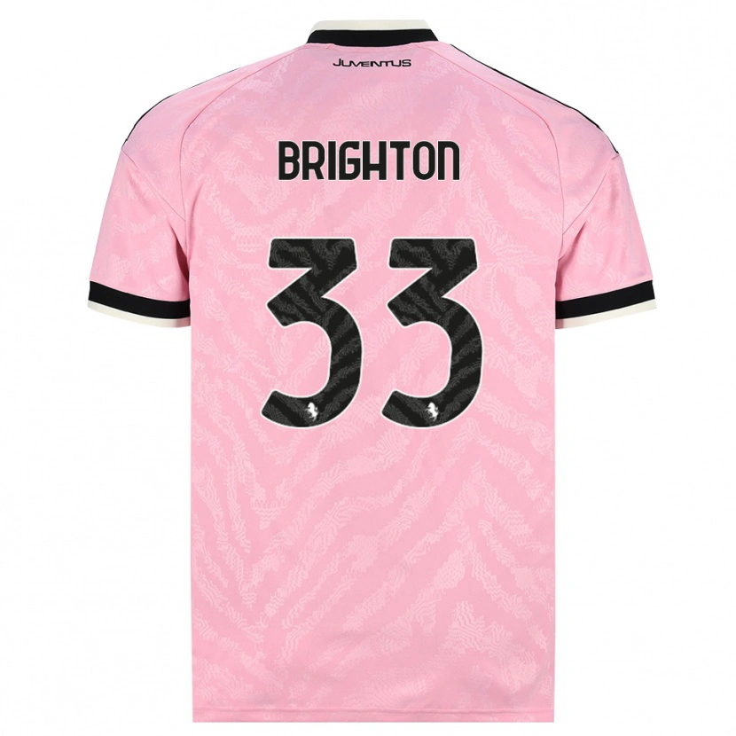 Danxen Mujer Camiseta Abi Brighton #33 Rosa Negro 2ª Equipación 2026/27 La Camisa México