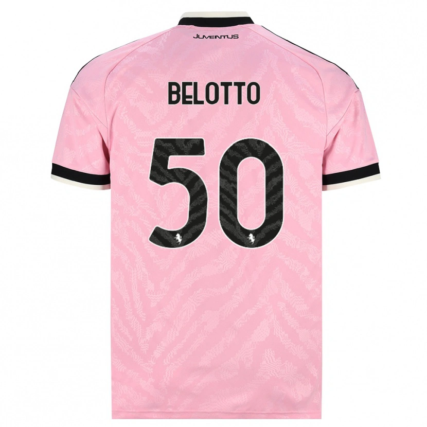 Danxen Mujer Camiseta Soledad Belotto #50 Rosa Negro 2ª Equipación 2026/27 La Camisa México
