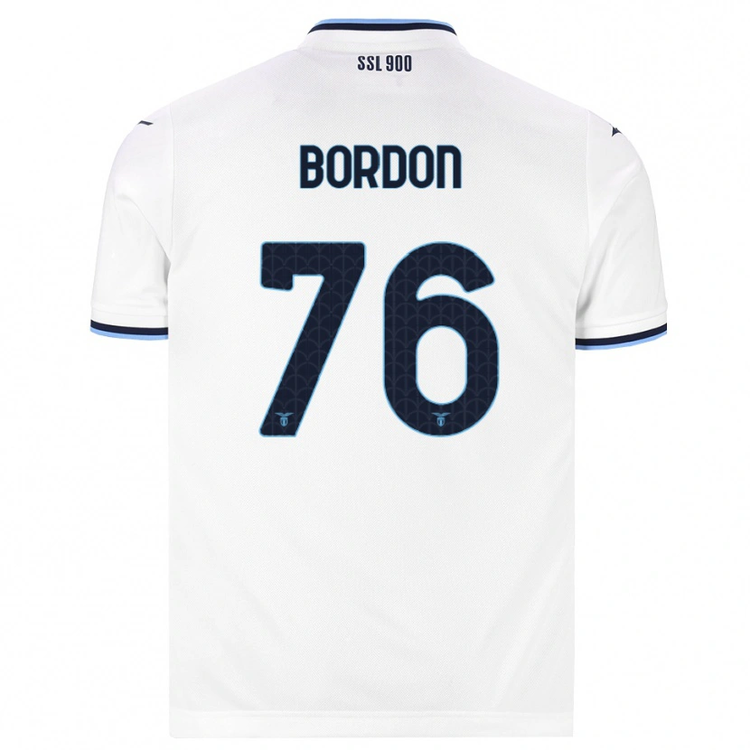 Danxen Mujer Camiseta Filipe Bordon #76 Blanco Azul Marino 2ª Equipación 2026/27 La Camisa México