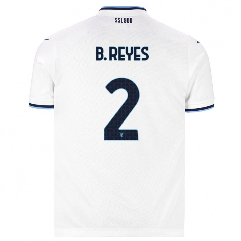 Danxen Mujer Camiseta Carina Alicia Baltrip-Reyes #2 Blanco Azul Marino 2ª Equipación 2026/27 La Camisa México