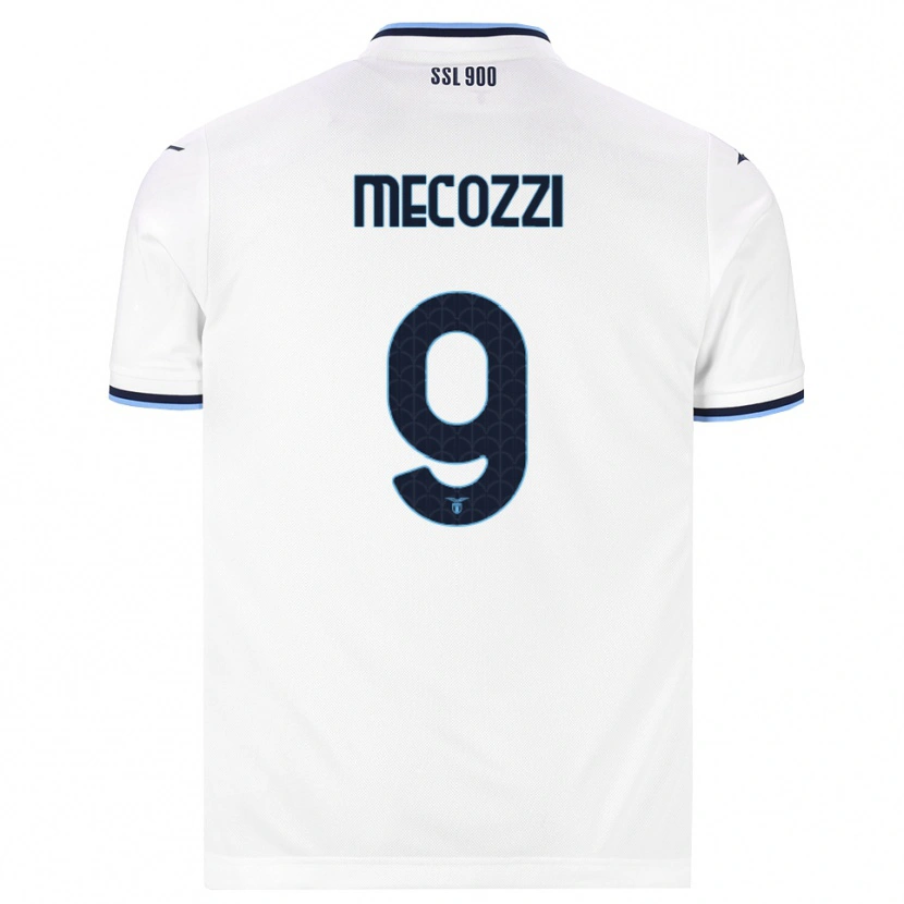 Danxen Mujer Camiseta Manuel Mecozzi #9 Blanco Azul Marino 2ª Equipación 2026/27 La Camisa México