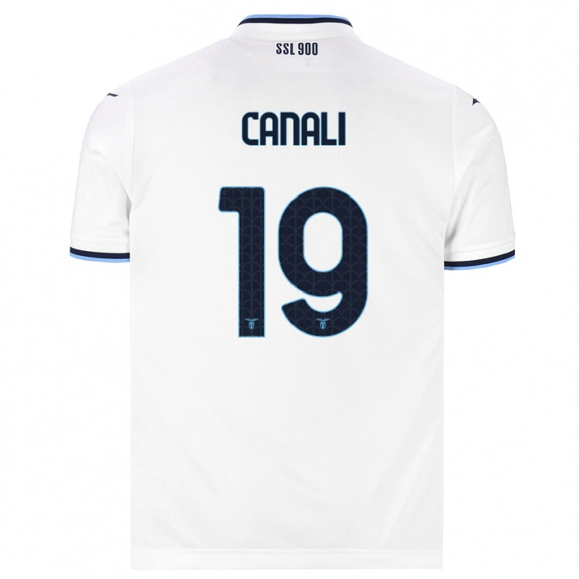 Danxen Mujer Camiseta Giorgio Canali #19 Blanco Azul Marino 2ª Equipación 2026/27 La Camisa México