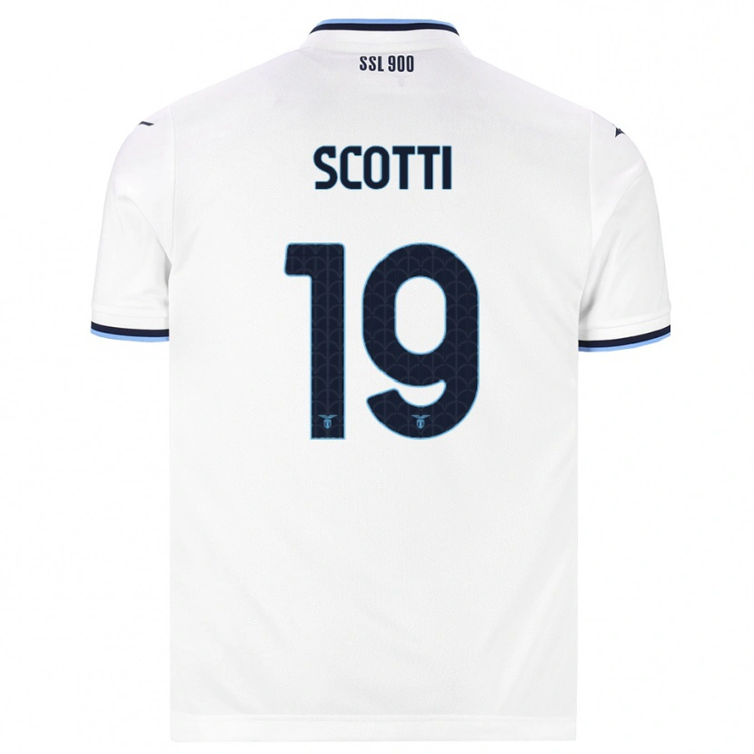 Danxen Mujer Camiseta Asia Scotti #19 Blanco Azul Marino 2ª Equipación 2026/27 La Camisa México